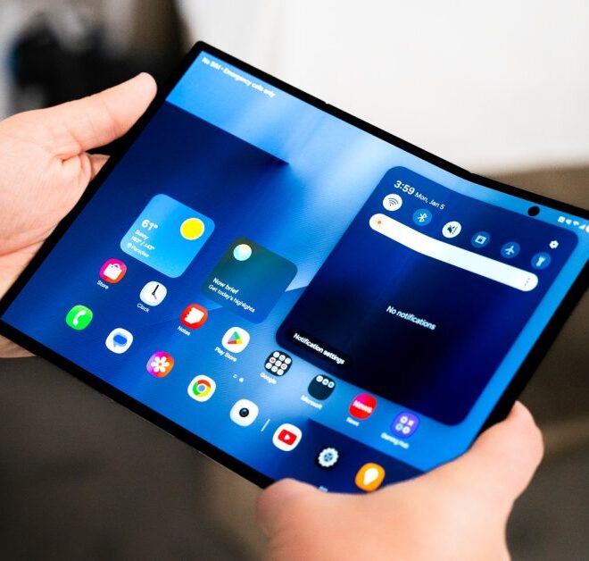 Samsung’s answer to the Galaxy Z Fold ‘crease’ is holes