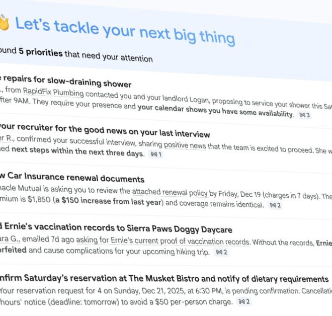 Google announces the future of Gmail with AI Inbox, new search
