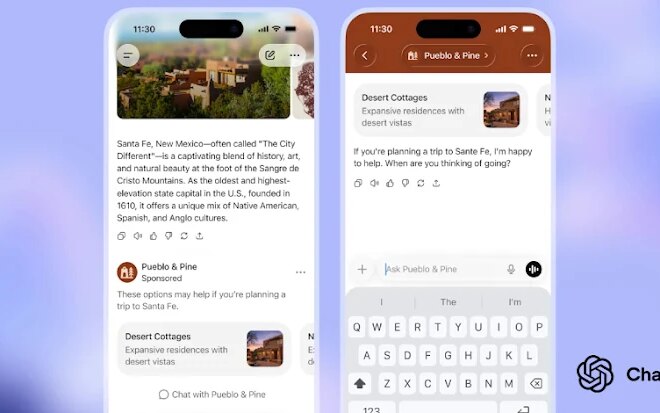 OpenAI to Show Ads in ChatGPT for Logged-In U.S. Adults on Free and Go Plans