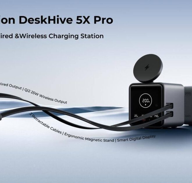 Aukey’s new 200W charging station includes 4 ports and Qi2