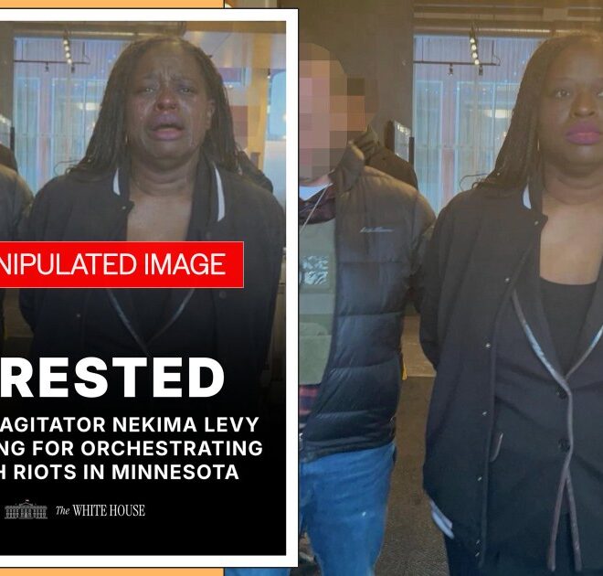White House Uses AI to Alter Protester’s Face So That She’s Sobbing, Instead of Looking Brave, During Arrest