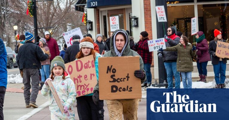 US datacenters face slew of problems amid grassroots protests against AI | Business