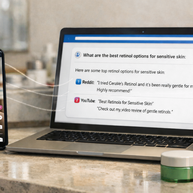 How social discovery shapes AI search visibility in beauty