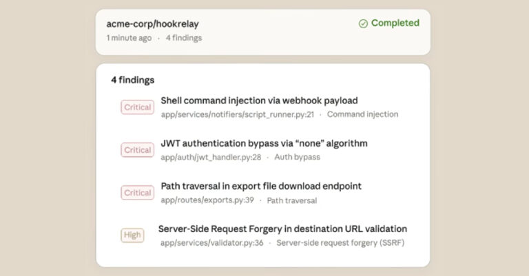 Anthropic Launches Claude Code Security for AI-Powered Vulnerability Scanning