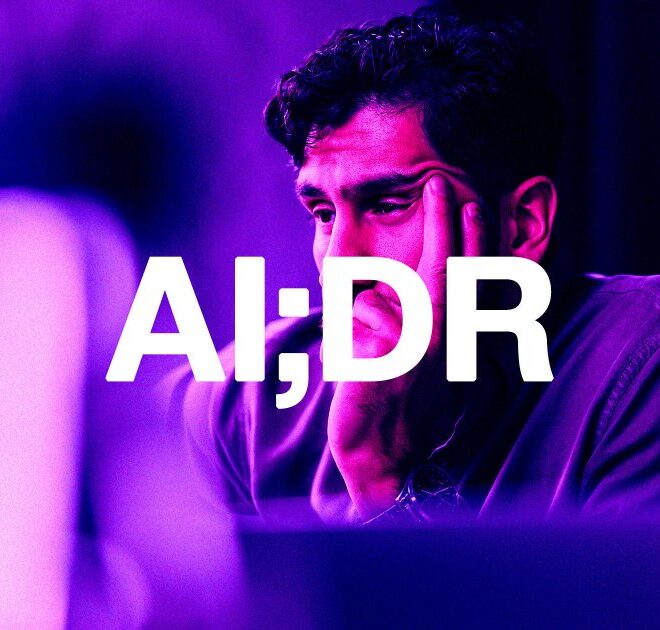 There’s a Grim New Expression: “AI;DR”
