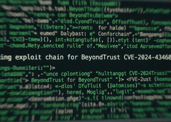 Researchers Observe In-the-Wild Exploitation of BeyondTrust CVSS 9.9 Vulnerability