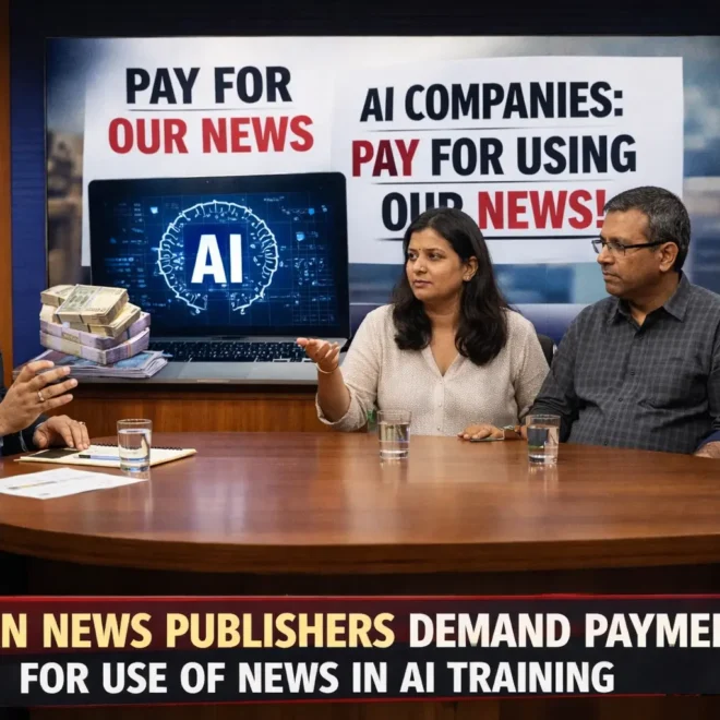 News publishers call for AI content licensing at AI Impact Summit