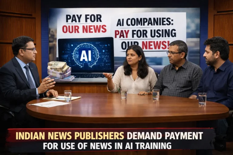 News publishers call for AI content licensing at AI Impact Summit