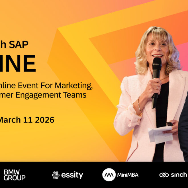 See how leaders bridge the engagement divide by attending ‘Engage with SAP Online’