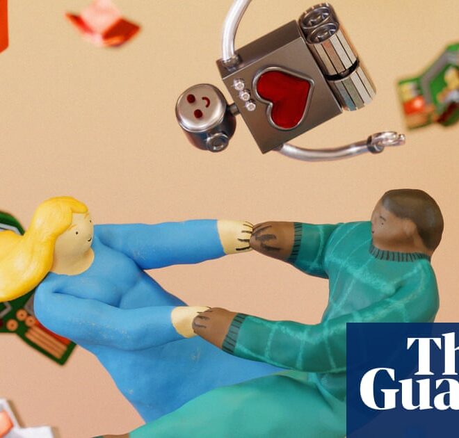 The were dating AI partners when they found real love – with each other | Relationships