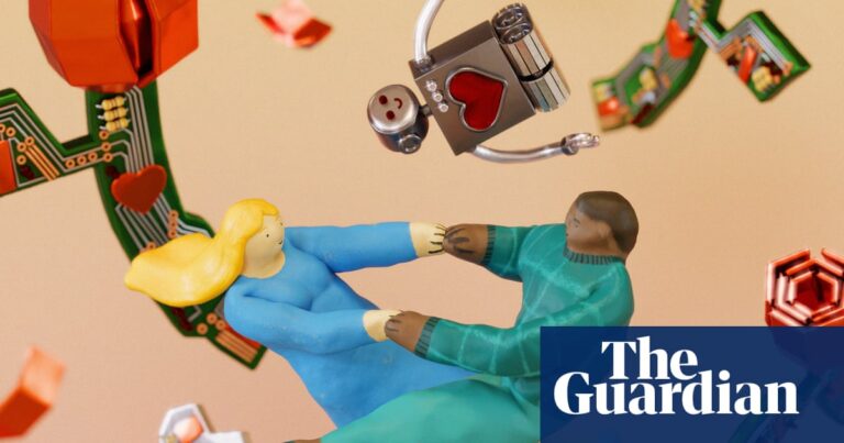 The were dating AI partners when they found real love – with each other | Relationships