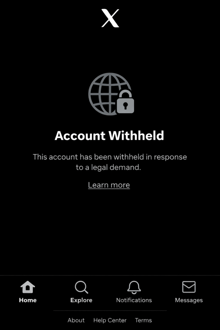 Government Withheld Multiple X Accounts Under Section 69A