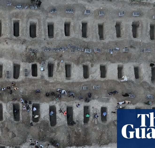 A photo of Iran’s bombed schoolgirl graveyard went around the world. Was it real, or AI? | AI (artificial intelligence)