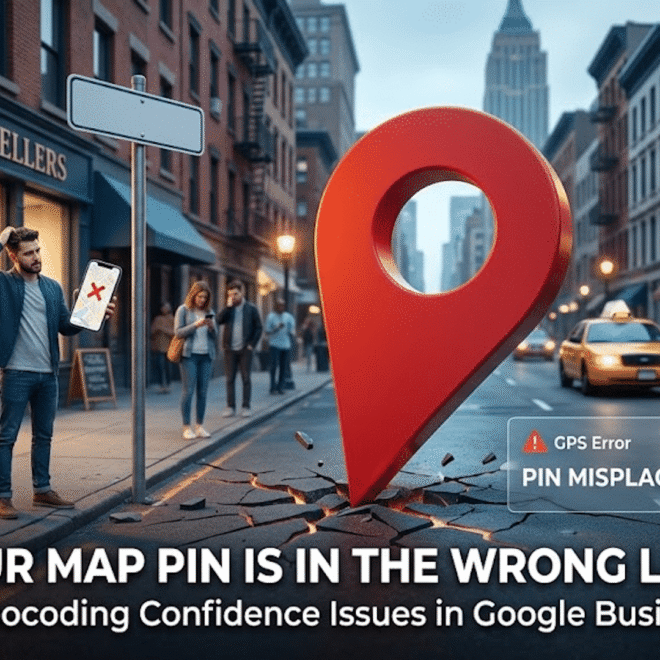If your local rankings are off, your map pin may be the reason