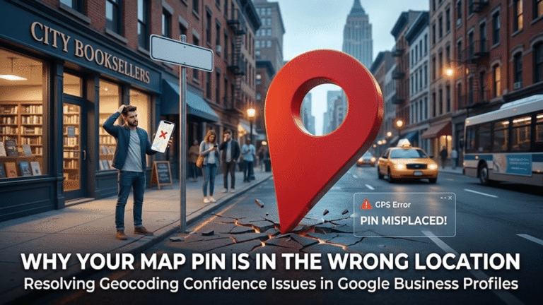 If your local rankings are off, your map pin may be the reason