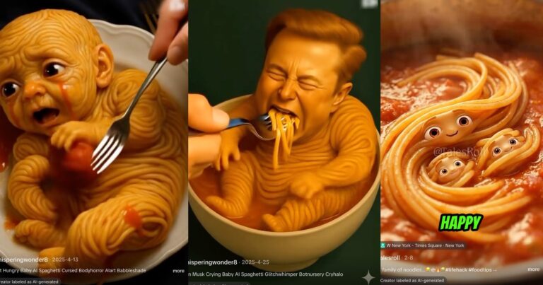 Disturbing AI Slop of Adorable Food Creatures Being Cooked in Horrible Ways Is Strangling the Internet