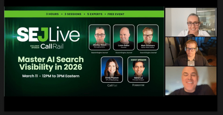 What I Shared At SEJ Live