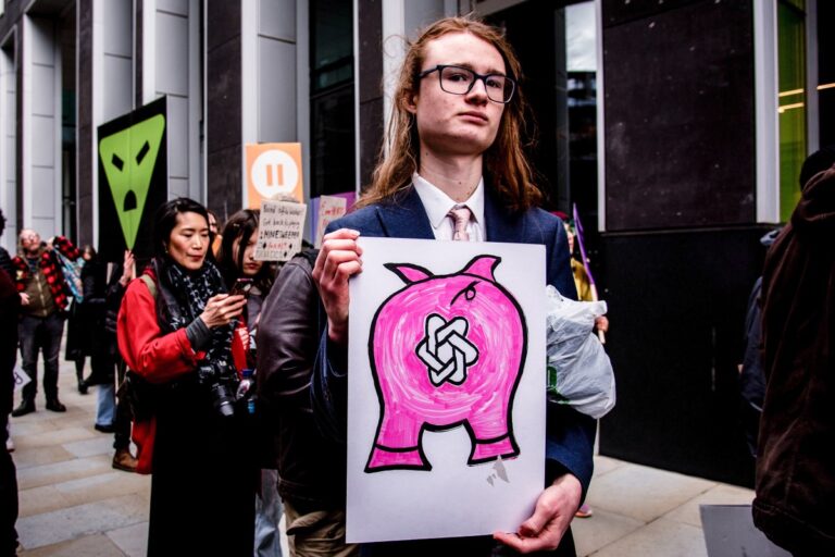 The Rage at OpenAI Has Grown So Immense That There Are Entire Protests Against It