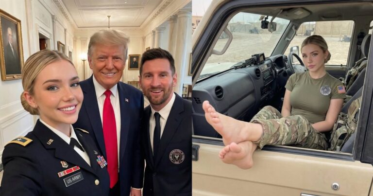 Trump Supporters Getting Scammed by AI-Generated Foot Fetish Model