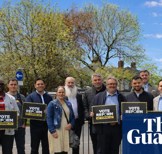 Reform’s Richard Tice posts picture with telltale signs of AI manipulation, say experts | Politics