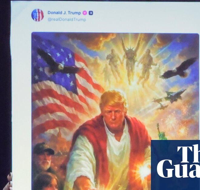 Trump tests his luck with the religious right amid feud with pope and AI Jesus posts | Donald Trump