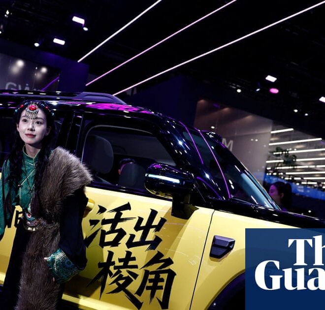 ‘Look, no hands’: China chases the driverless dream at Beijing car show | Self-driving cars