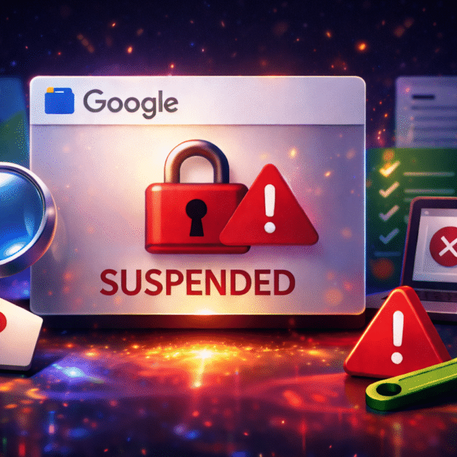 How to fix a suspended Google Merchant Center account