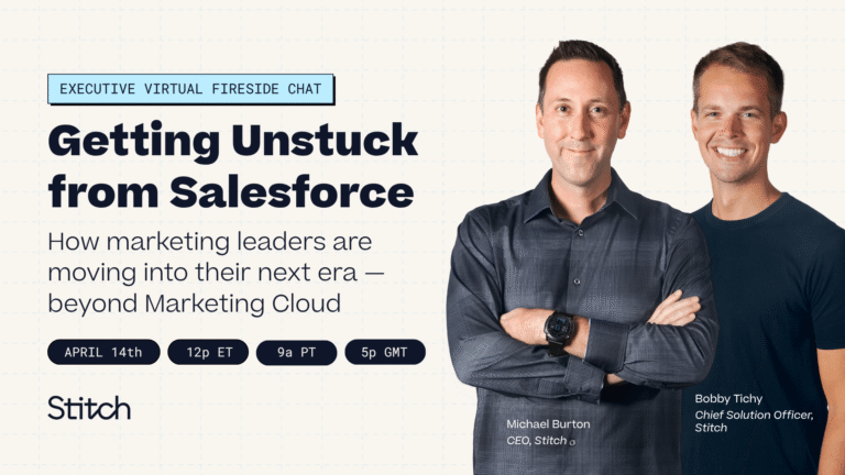 How marketing leaders are getting unstuck from Salesforce