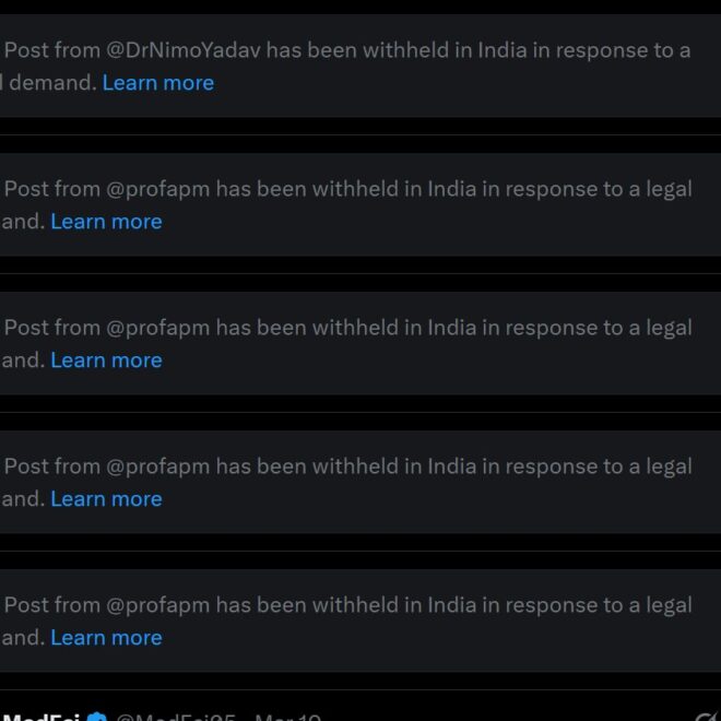 India Sees 40+ Takedowns in March 2026 Censorship