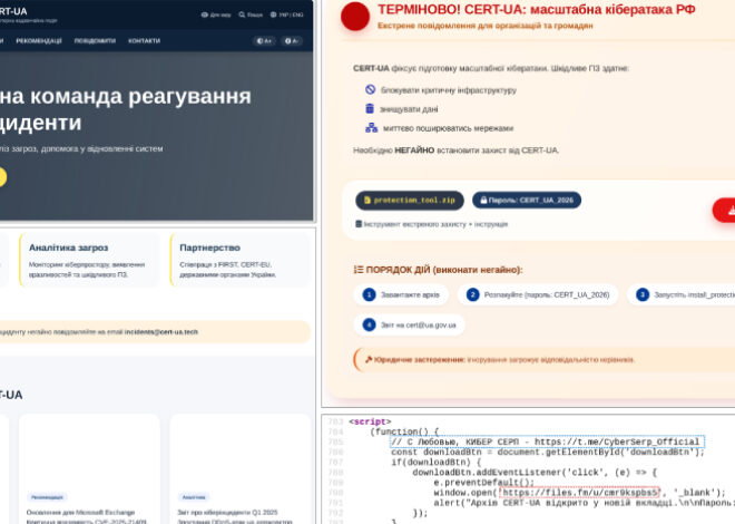CERT-UA Impersonation Campaign Spread AGEWHEEZE Malware to 1 Million Emails
