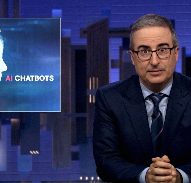 John Oliver Just Took the AI Industry Behind a Shed and Beat It With a Pipe Wrench