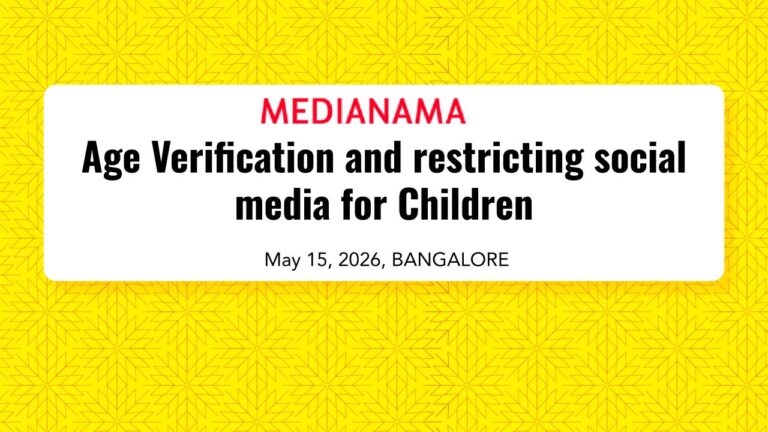 Age Verification, Restricting Social Media for Children, Bengaluru,