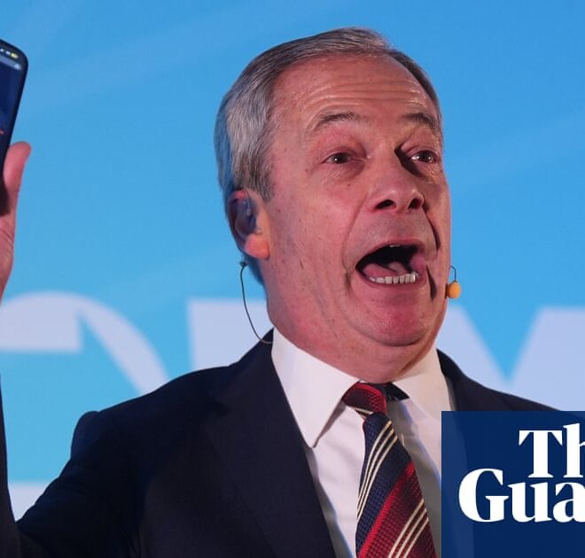 AI platforms reference Nigel Farage more than other leaders when prompted on UK politics, study shows | AI (artificial intelligence)