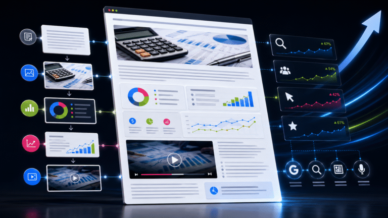 How custom visuals boosted organic traffic by up to 110%