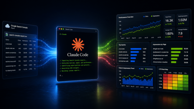 How to build custom SEO reports with Claude Code and Google Search Console