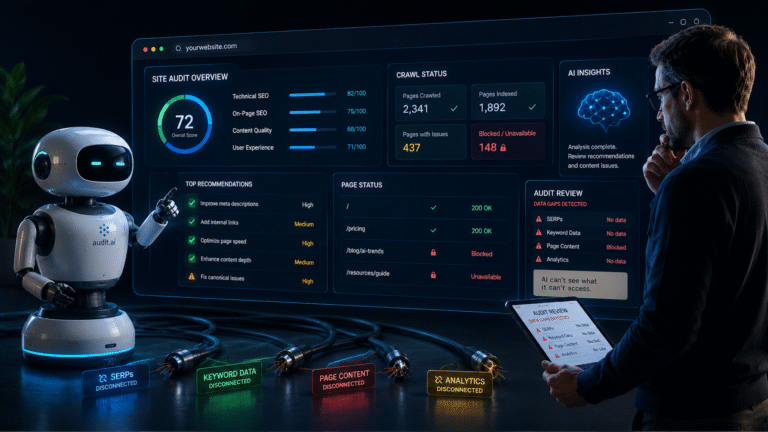 SEO/GEO audits with AI fail without these 3 essentials