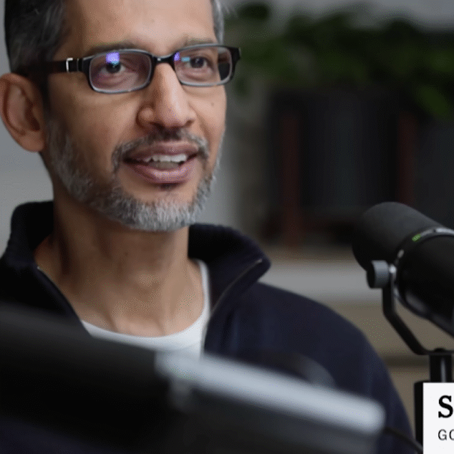 Pichai Says Google Is ‘A Bit Behind’ On Agentic Coding