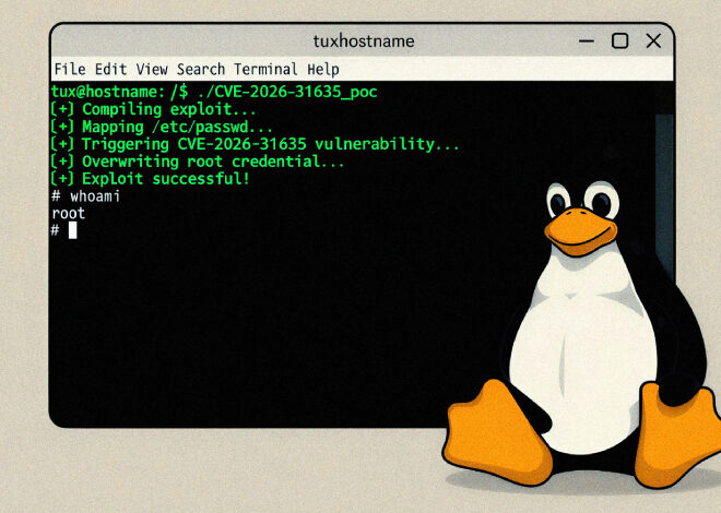 DirtyDecrypt PoC Released for Linux Kernel CVE-2026-31635 LPE Vulnerability