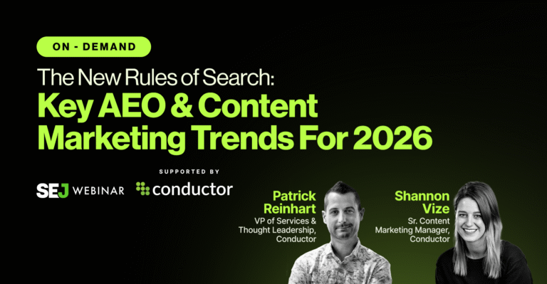 Key AEO & Content Trends for 2026