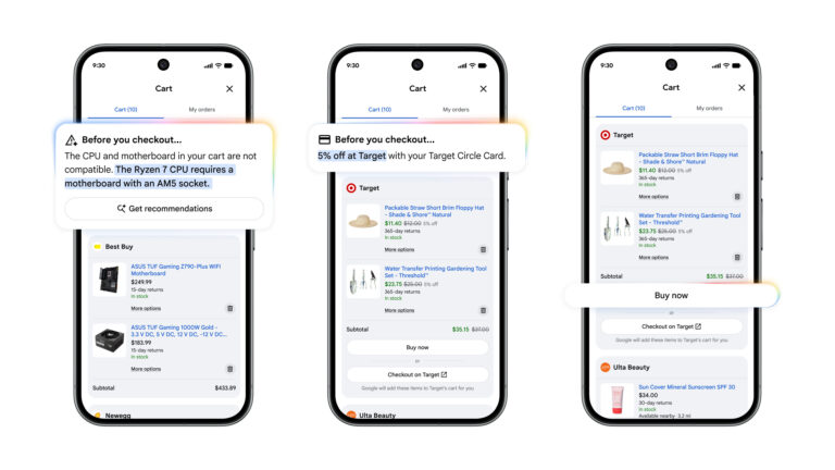 Google Announces New Universal Cart At I/O