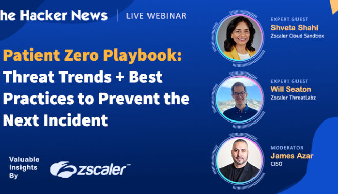 The “Patient Zero” Webinar on Killing Stealth Breaches
