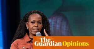 Yes, Michelle Obama knows a lot about resilience. She still shouldn’t be lecturing gen Z about it | Emma Beddington