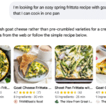 Google Puts Recipe Links At Top Of AI Mode Responses