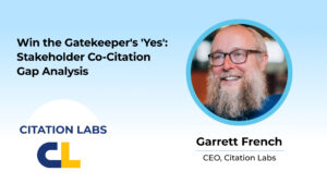 How to win the gatekeeper’s ‘Yes’ with stakeholder co-citation gap analysis