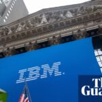 IBM loses quarter of its value as tech giant’s shares plunge and profits falter | IBM