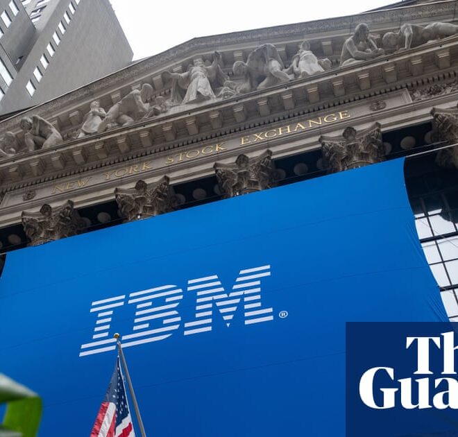 IBM loses quarter of its value as tech giant’s shares plunge and profits falter | IBM