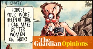 Ben Jennings on Elon Musk and The Odyssey – cartoon