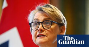 AI poses ‘Hiroshima’-style threat to humanity without global rules, says Cooper | Yvette Cooper